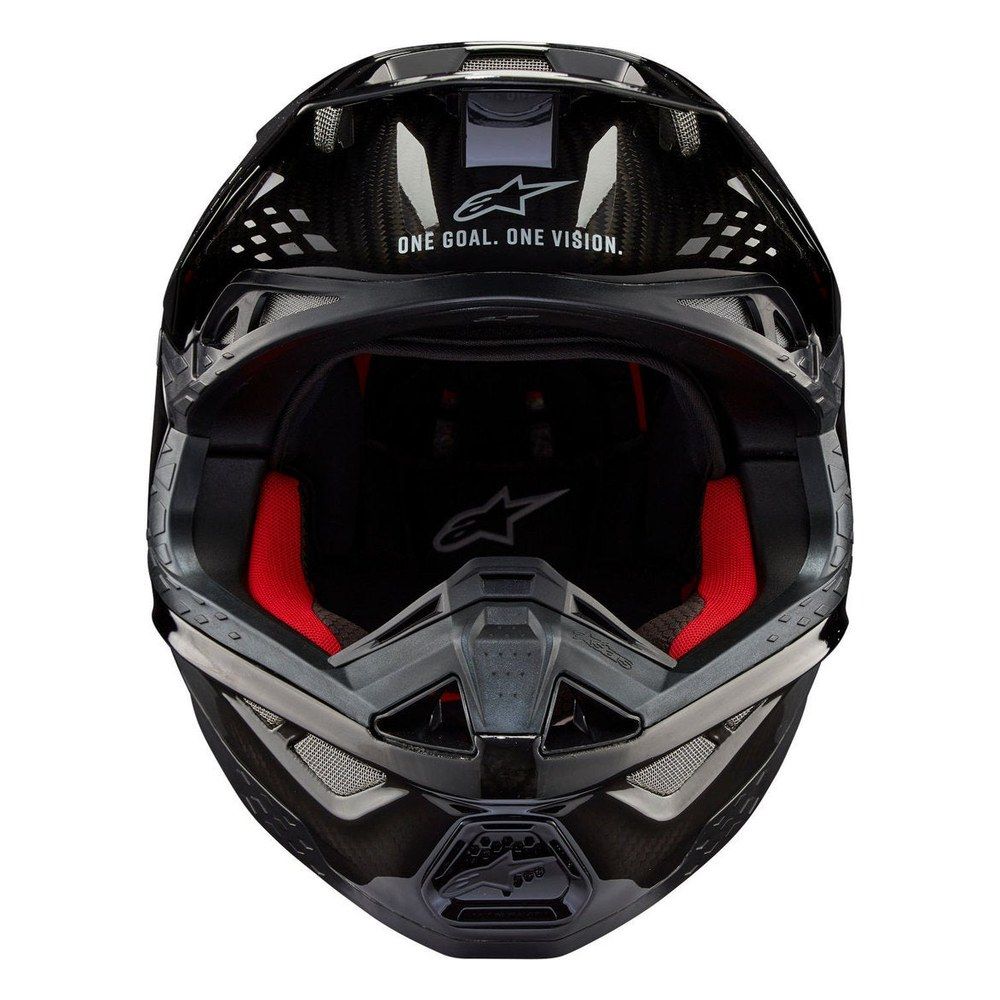 Мотошлем кроссовый Alpinestars Supertech S-M10 Solid — фото 2