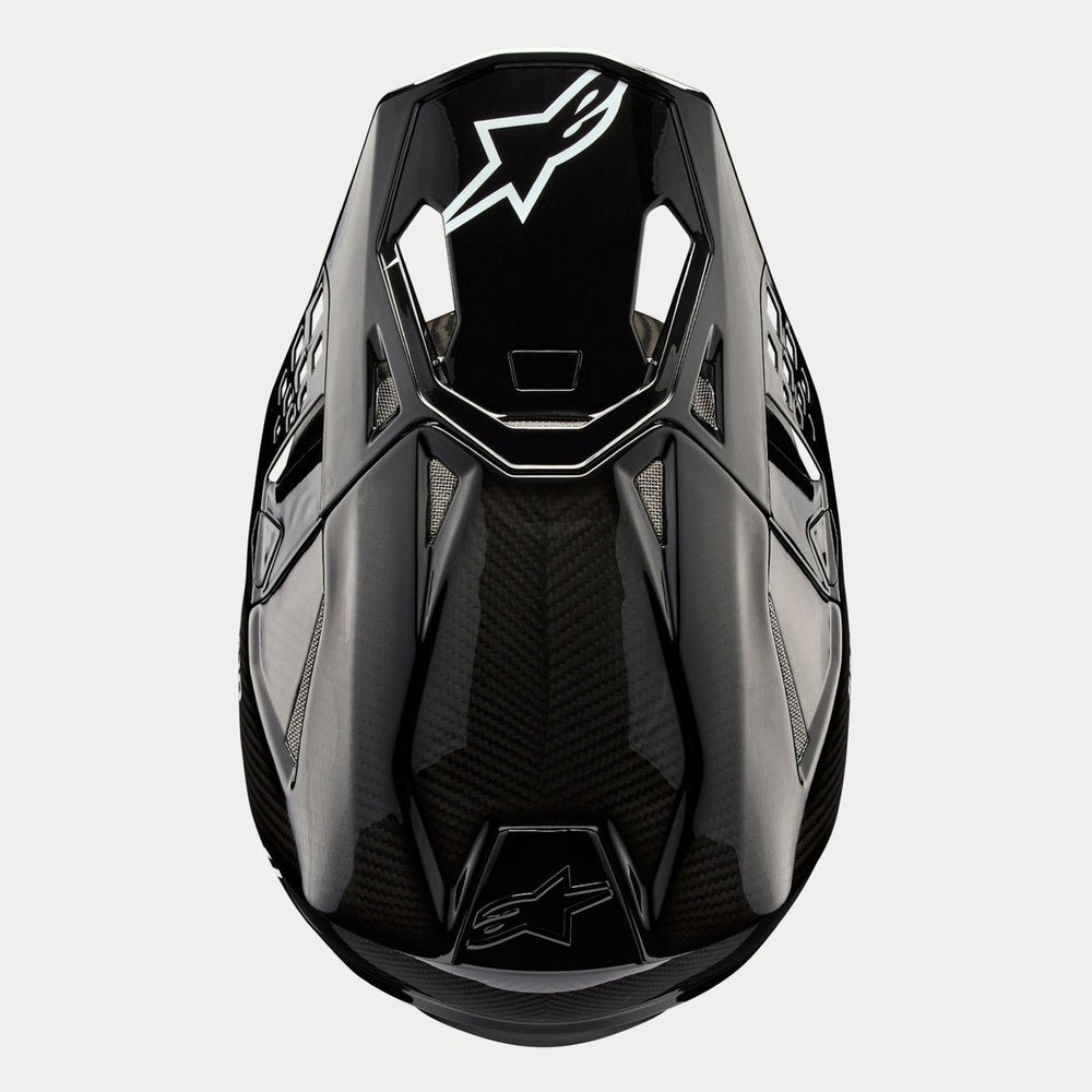 Мотошлем кроссовый Alpinestars Supertech S-M10 Solid — фото 3